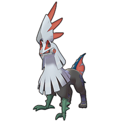 Sprite of Silvally (Fire) in Pokémon Sword/Shield