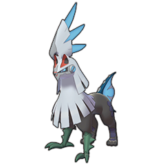 Sprite of Silvally (Water) in Pokémon Sword/Shield
