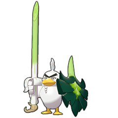 Sprite of Sirfetch'd in Pokémon Sword/Shield