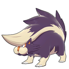 Sprite of Skuntank in Pokémon Sword/Shield