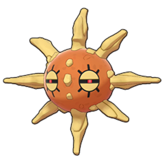 Sprite of Solrock in Pokémon Sword/Shield