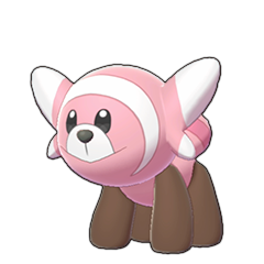 Sprite of Stufful in Pokémon Sword/Shield
