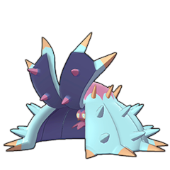 Sprite of Toxapex in Pokémon Sword/Shield