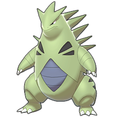 Sprite of Tyranitar in Pokémon Sword/Shield