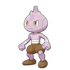 Sprite of Tyrogue in Pokémon Sword/Shield