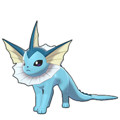 Sprite of Vaporeon in Pokémon Sword/Shield