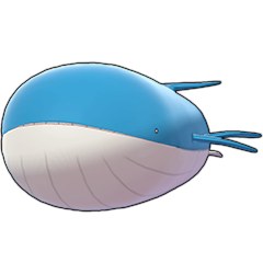 Sprite of Wailord in Pokémon Sword/Shield