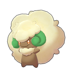Sprite of Whimsicott in Pokémon Sword/Shield