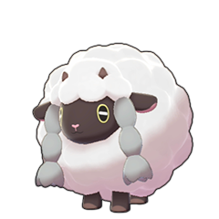 Sprite of Wooloo in Pokémon Sword/Shield