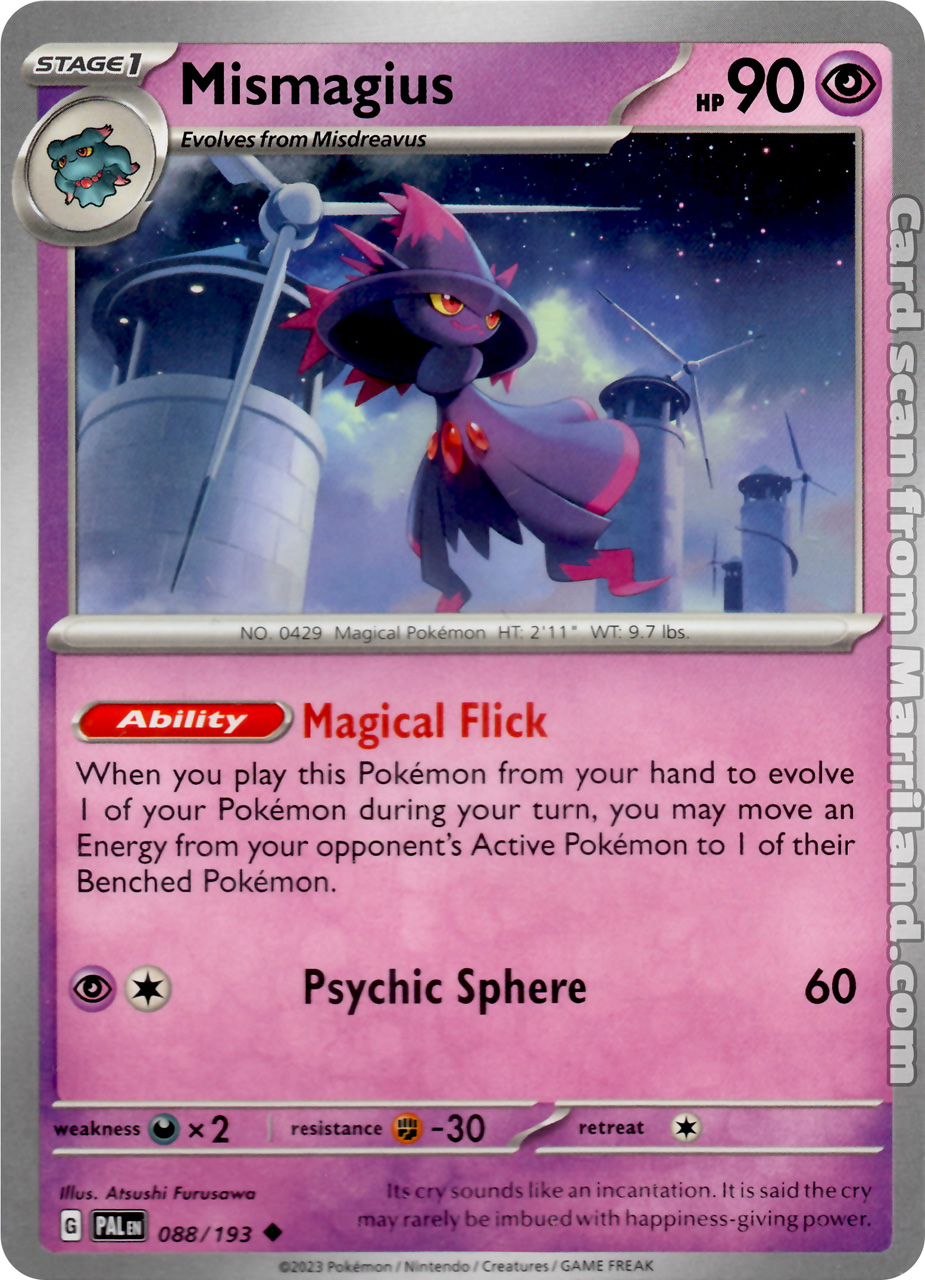 Spiritomb, Paldea Evolved, TCG Card Database