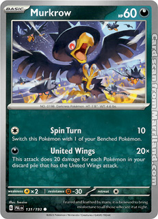 Scan of Murkrow