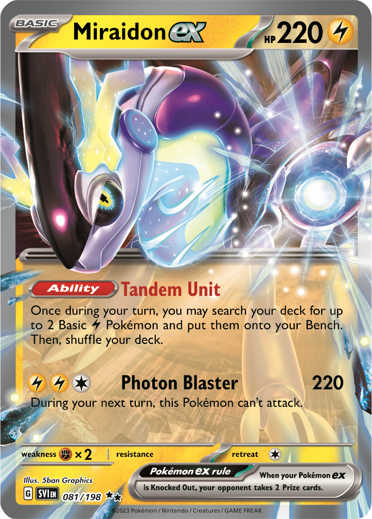 Me IMPRESSIONEI com a velocidade de Miraidon EX! - DECK DE POKEMON TCG Live