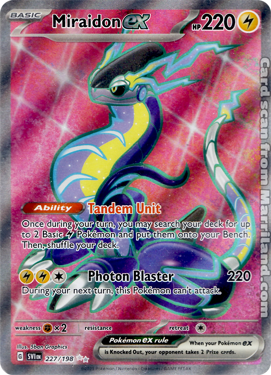 Miraidon ex, Pokémon