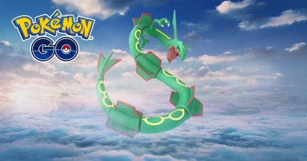 Rayquaza in Pokémon GO