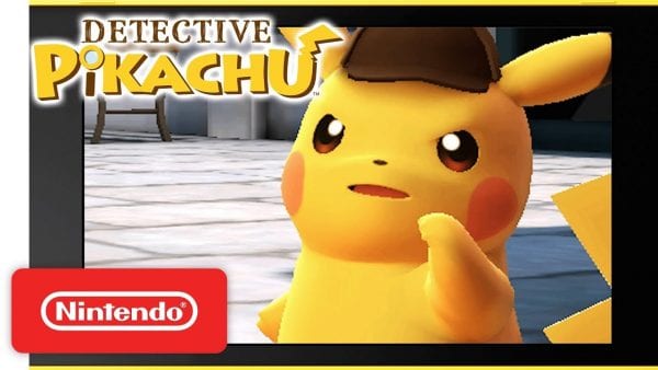 Thumbnail from one of the trailers for the Detective Pikachu 3DS Game