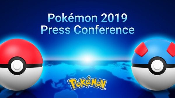 Pokémon 2019 Press Conference Banner