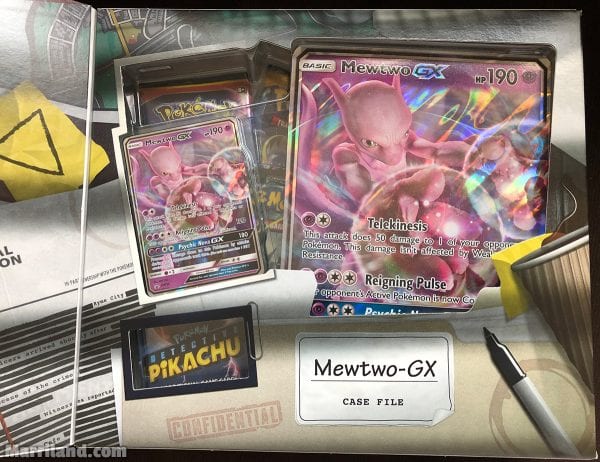 Inside of the Mewtwo-GX Case File