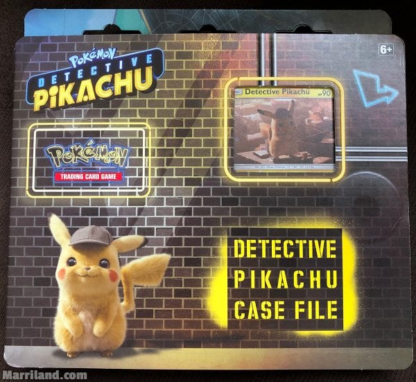 Detective Pikachu Case File outer box