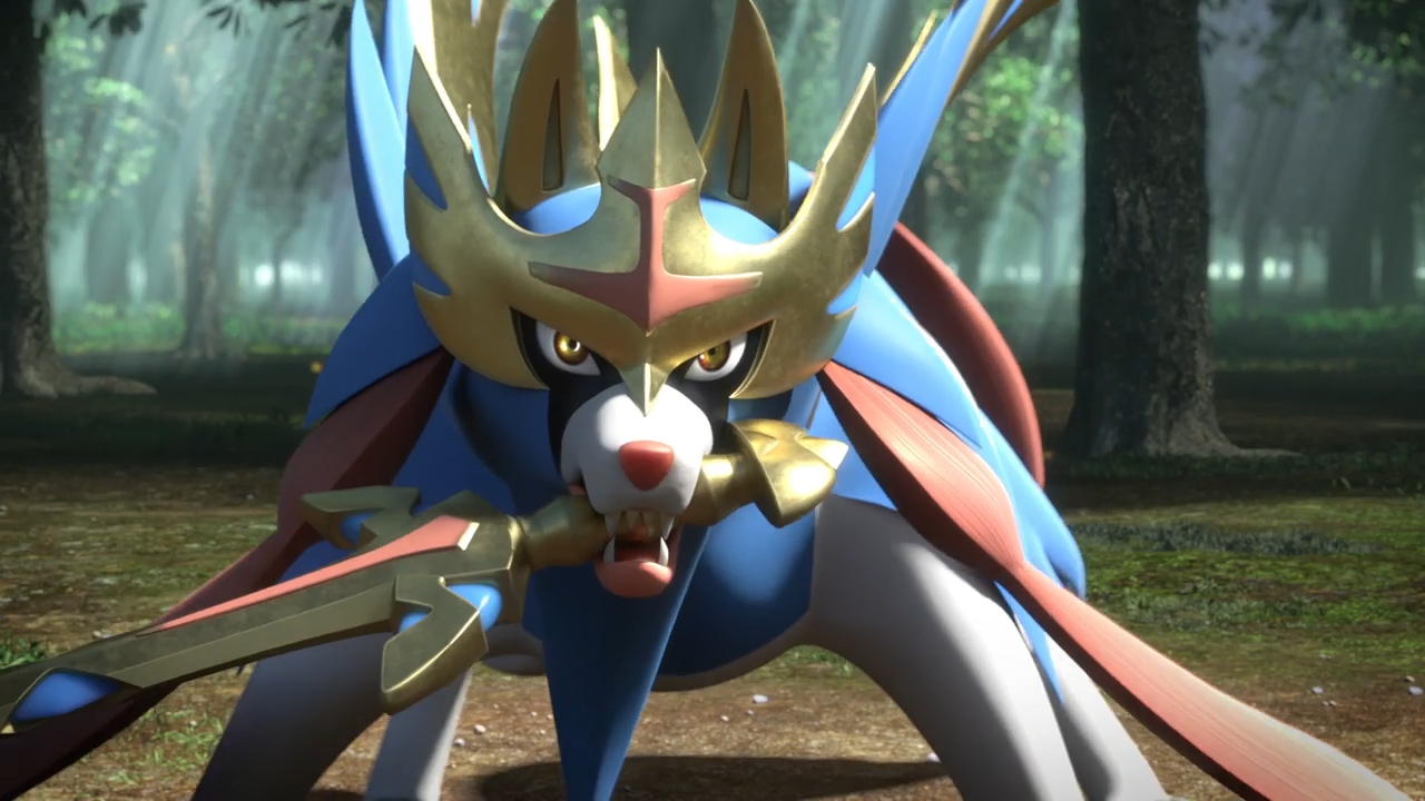 Zacian • Pokémon Sword & Shield •