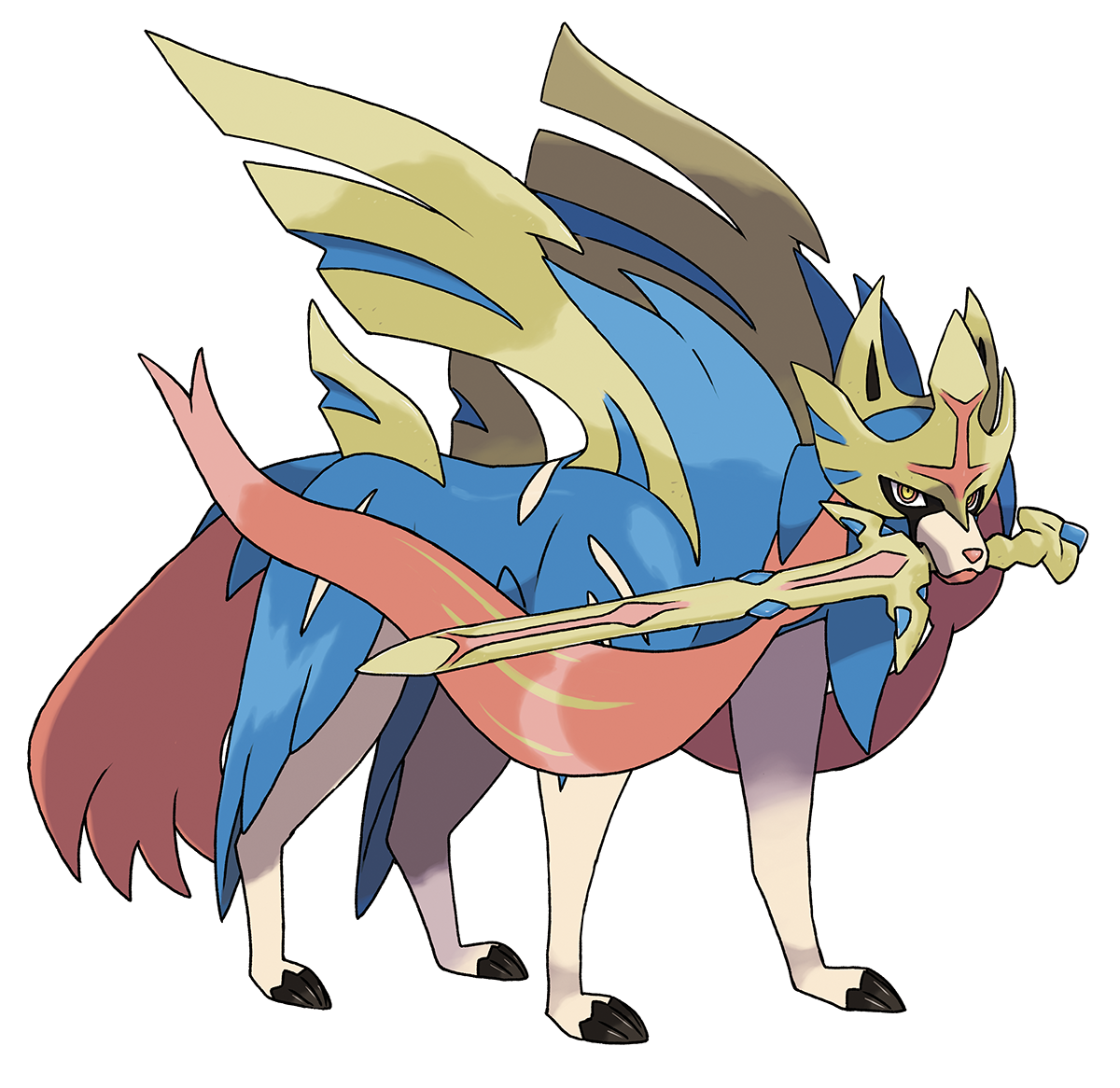 Zacian • Pokémon Sword & Shield • Marriland.com