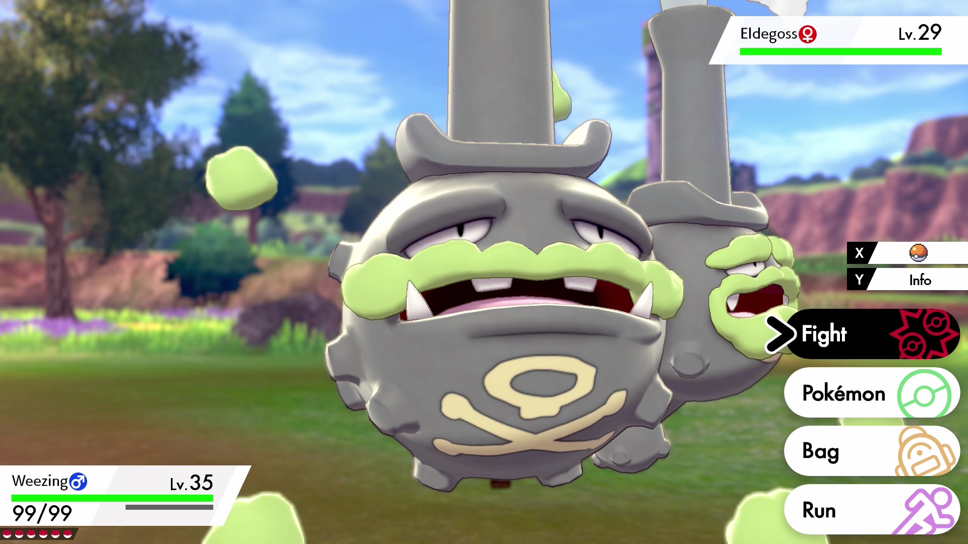 Galarian Weezing • Pokémon Sword & Shield •