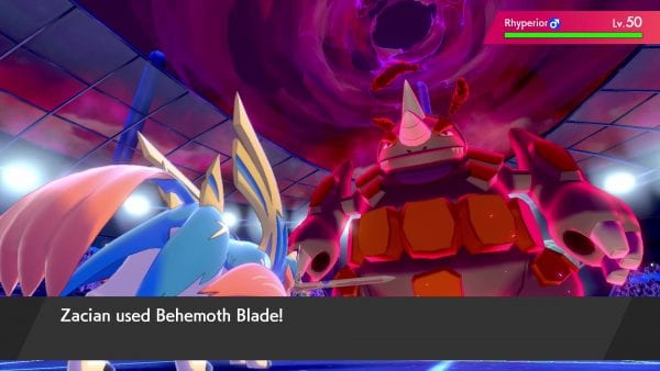 Pokemon In Action (+ Digimon) — Crowned Sword Zacian used Behemoth