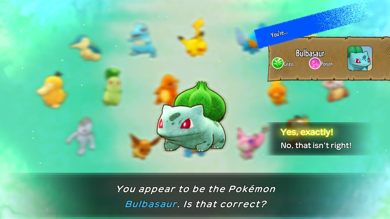 pokemon mystery dungeon bulbasaur