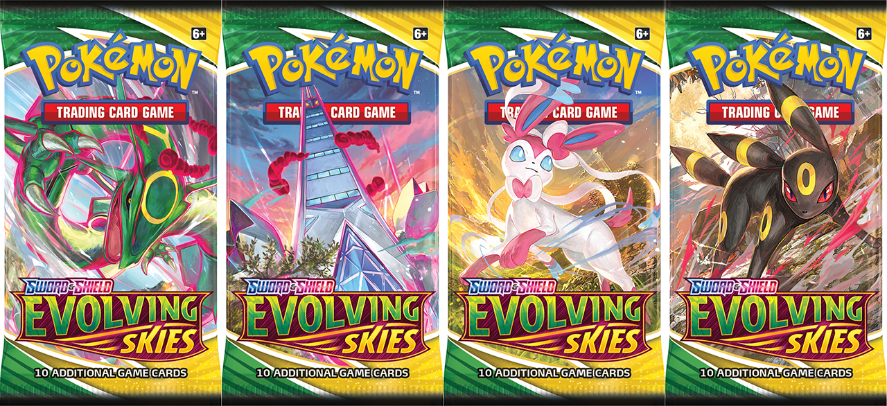 Pokemon - Evolving Skies - Poster Eevee Evolutions Eevolutions