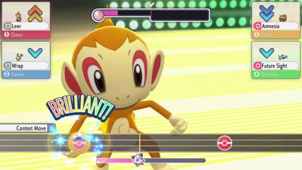 Chimchar in a Super Contest Show
