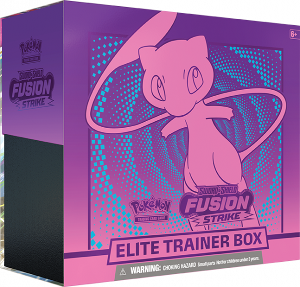 Elite Trainer Box featuring Mew