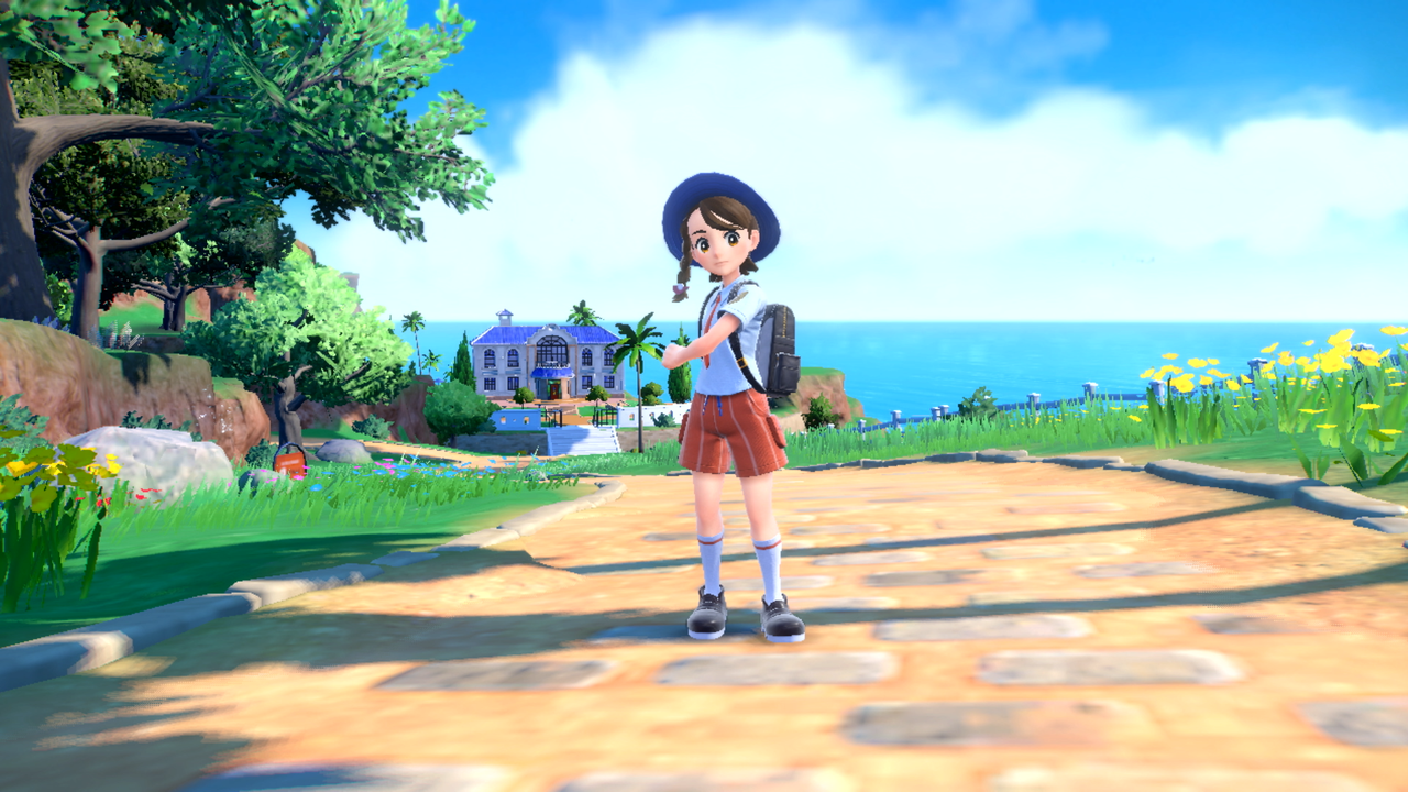 My outfit in violet vs my outfits in sword : r/PokemonScarletViolet