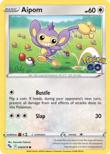 Aipom TCG card