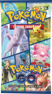 Booster pack wrap of the Pokémon GO TCG set