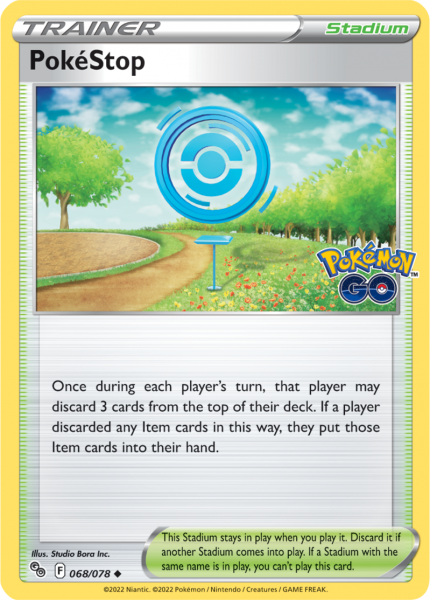 PokéStop TCG card