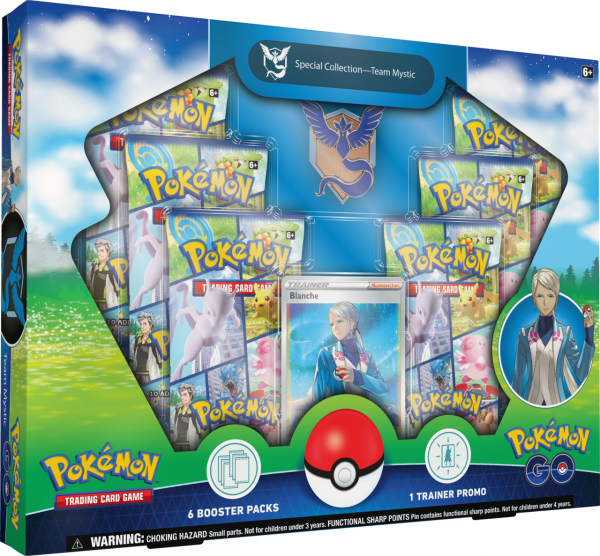 TCG Special Collection—Team Mystic with Blanche full art promo card