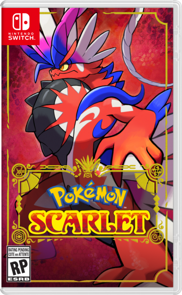 Pokémon Scarlet Box Art