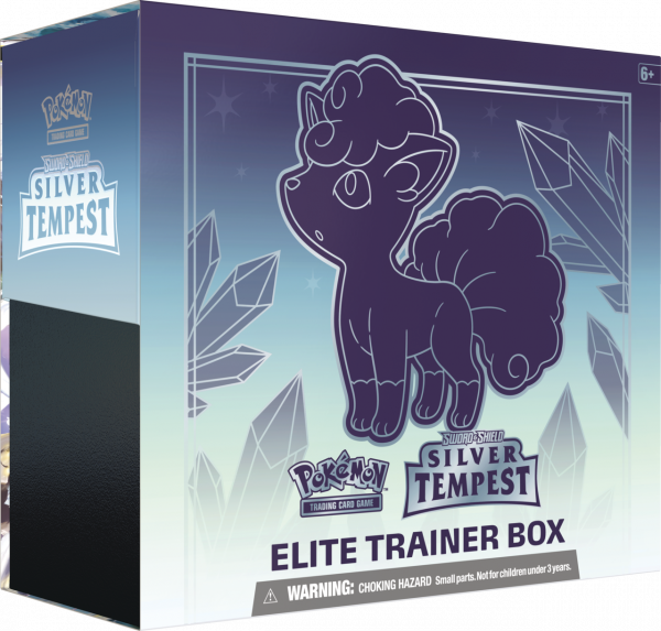 Standard Elite Trainer Box with Alolan Vulpix featured on the front