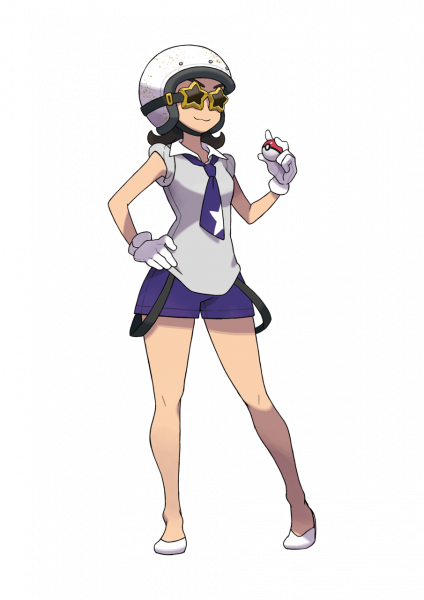 Official artwork of a female Team Star Grunt