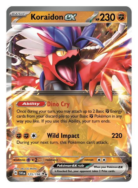 Card of Koraidon ex