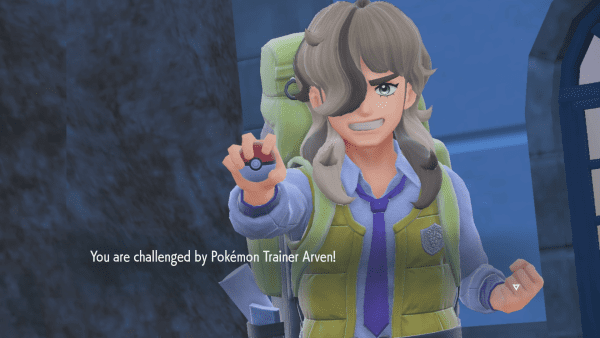 You are challenged by Pokémon Trainer Arven!