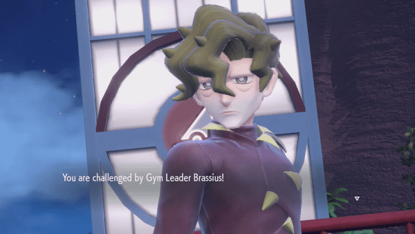 You are challenged by Gym Leader Brassius!