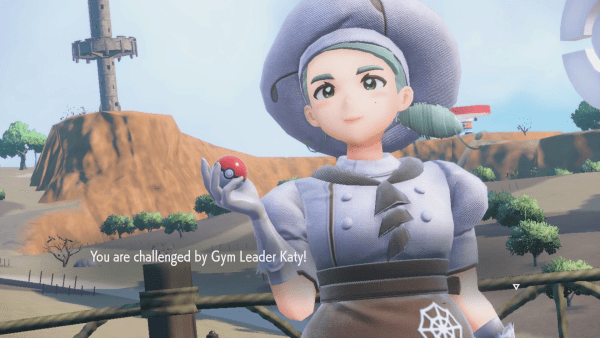 You are challenged by Gym Leader Katy!