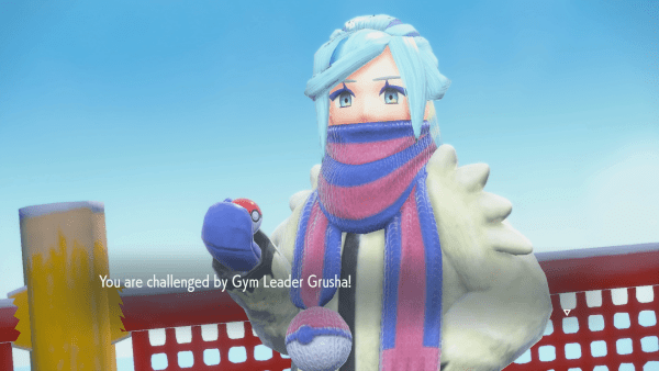 You are challenged by Gym Leader Grusha!