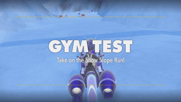 GYM TEST Take on the Snow Slope Run!
