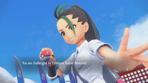 You are challenged by Pokémon Trainer Nemona!