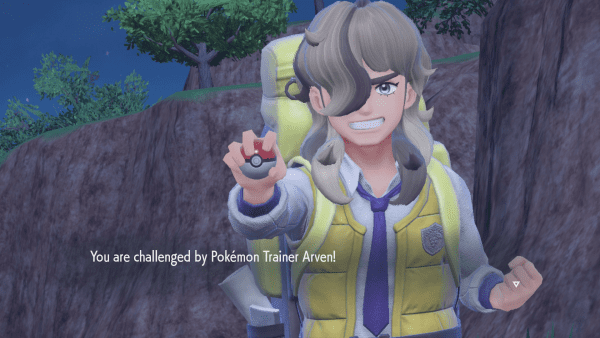 You are challenged by Pokémon Trainer Arven!