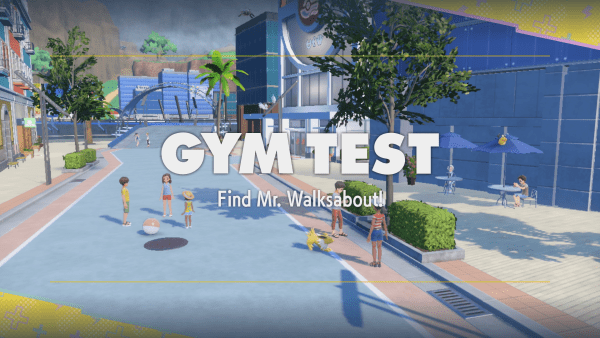 GYM TEST Find Mr. Walksabout!