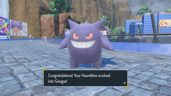 Congratulations! Your Hauntikins evolved into Gengar!