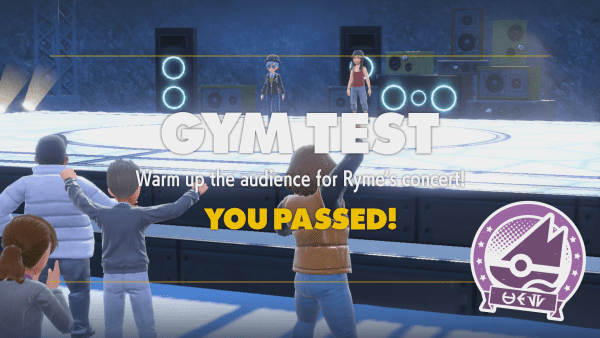 GYM TEST Warm up the audience for Ryme's concert! YOU PASSED!