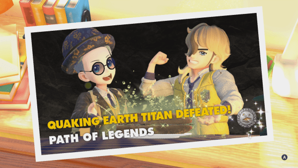 Quaking Earth Titan Defeated, Path of Legends